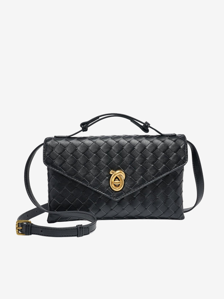 Sofia | Textured Woven Mini Crossbody