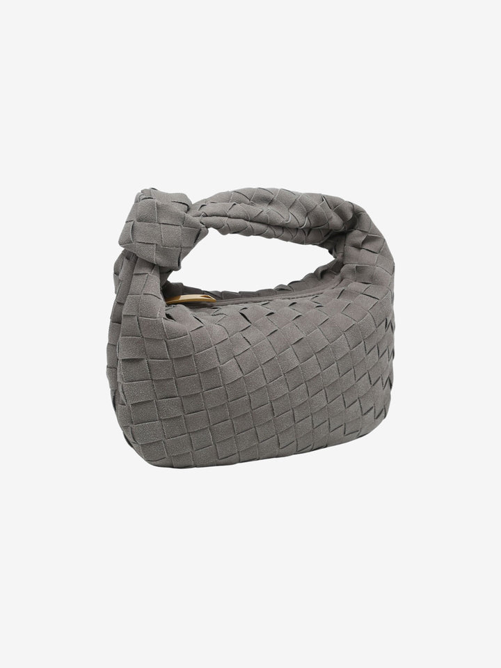 Renee | Soft Braided Mini Suede Bag