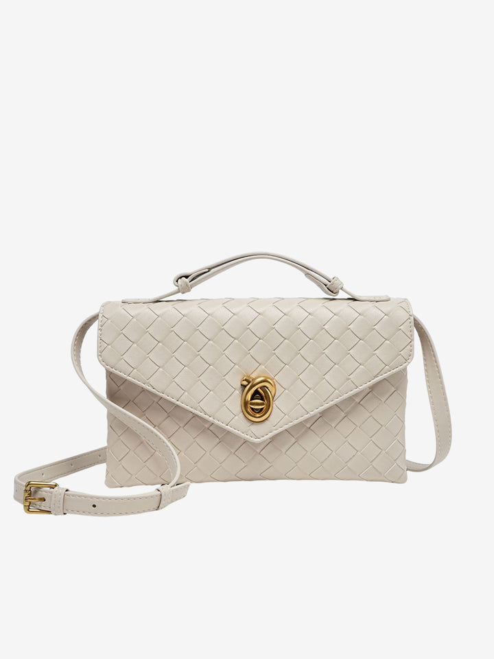 Sofia | Textured Woven Mini Crossbody