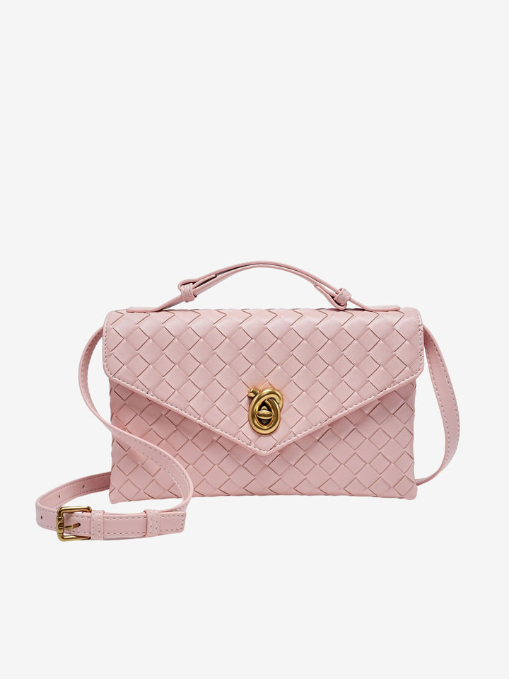 Sofia | Textured Woven Mini Crossbody