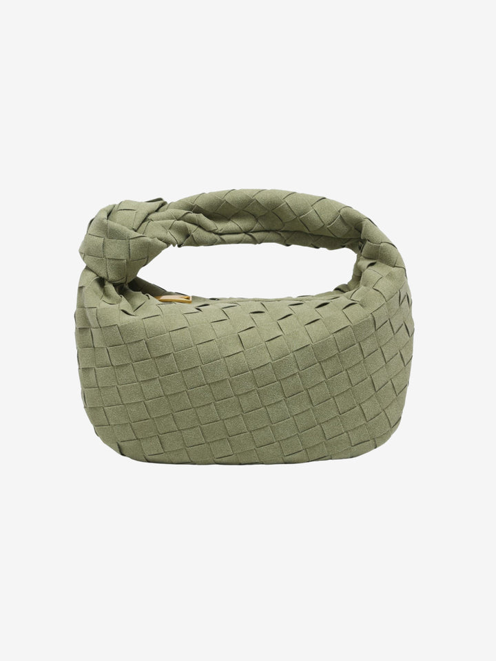Renee | Soft Braided Mini Suede Bag