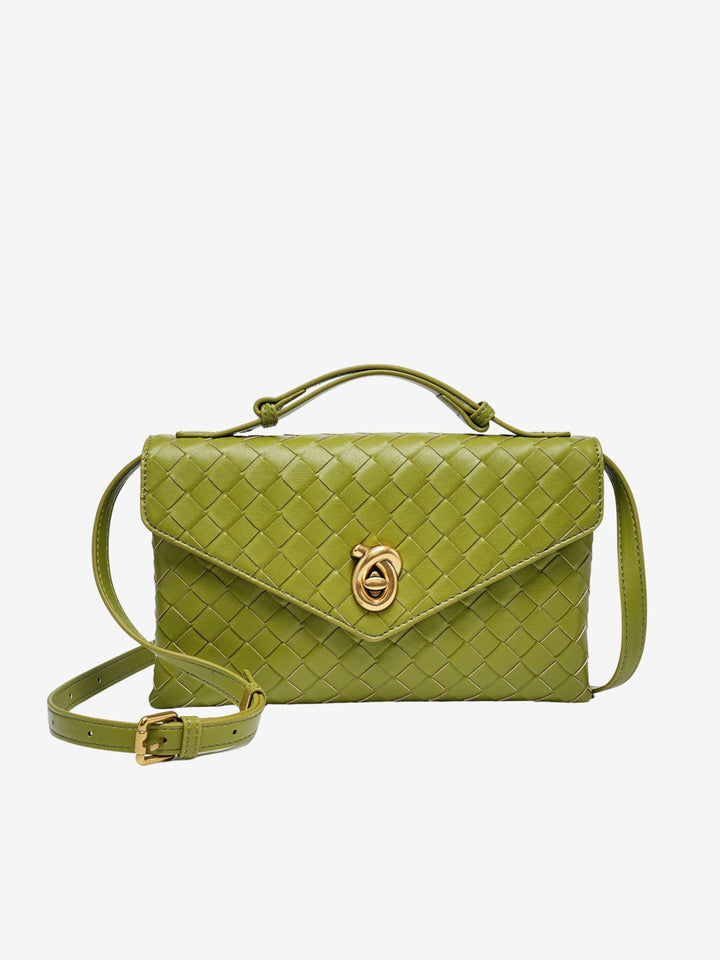 Sofia | Textured Woven Mini Crossbody