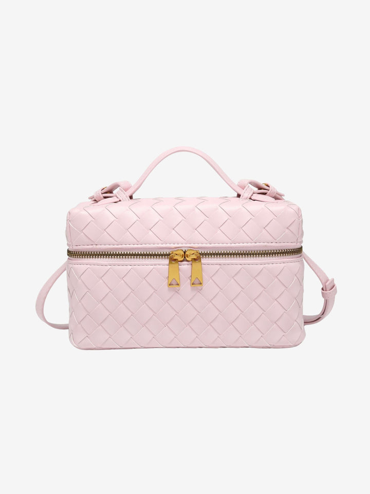 Juliette | Polished Structured Woven Bag