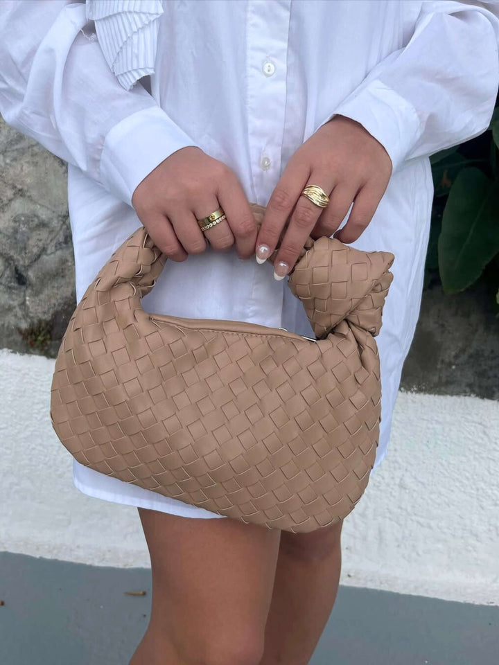 Sienna | Braided Petite Handle Bag
