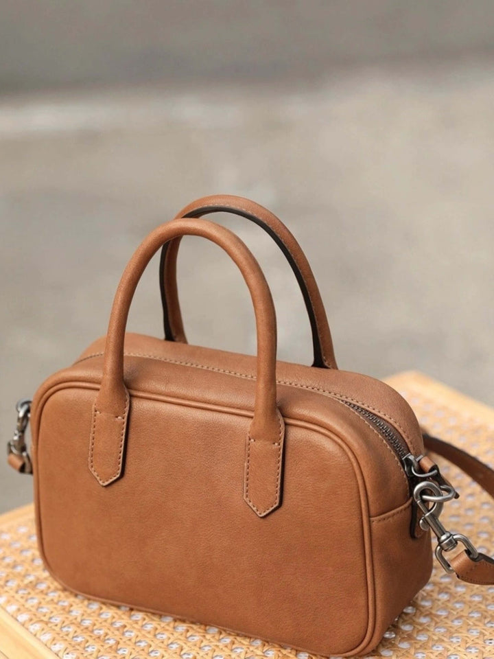 Eliza | Polished Zip Square Bag