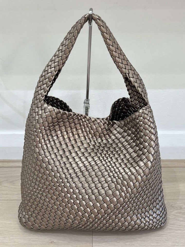 Luna | Chic Oversized Woven Hobo Bag
