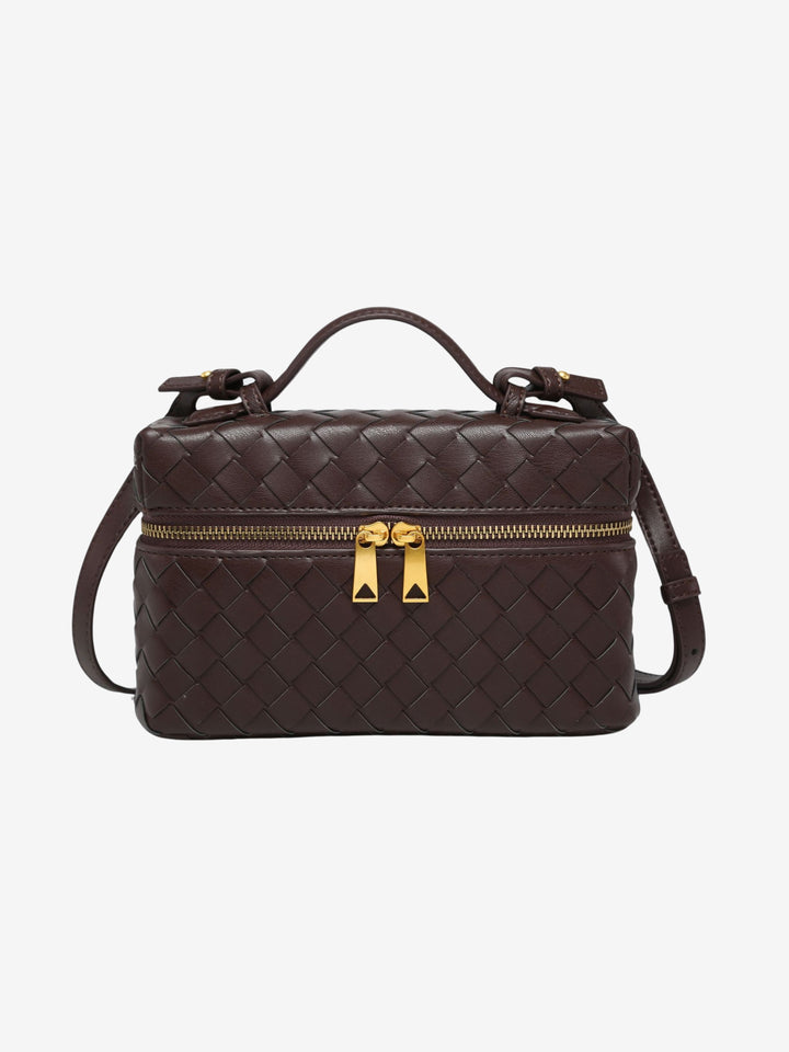 Juliette | Polished Structured Woven Bag