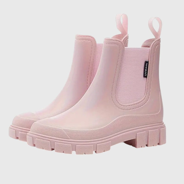 Trendy Waterproof Rain Boots