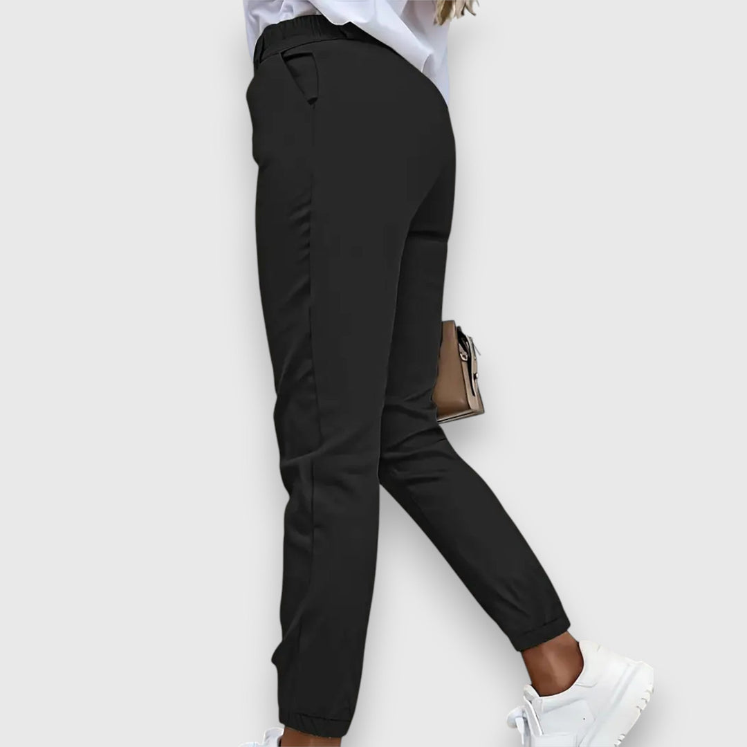 Isabel – Elegant High-Waist Trousers